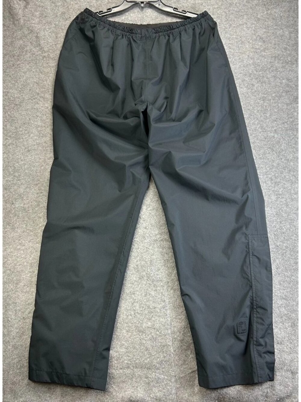 FootJoy DryJoys Golf Rain Pants Mens 2XL‎ Black Waterproof Lined Elastic Waist
